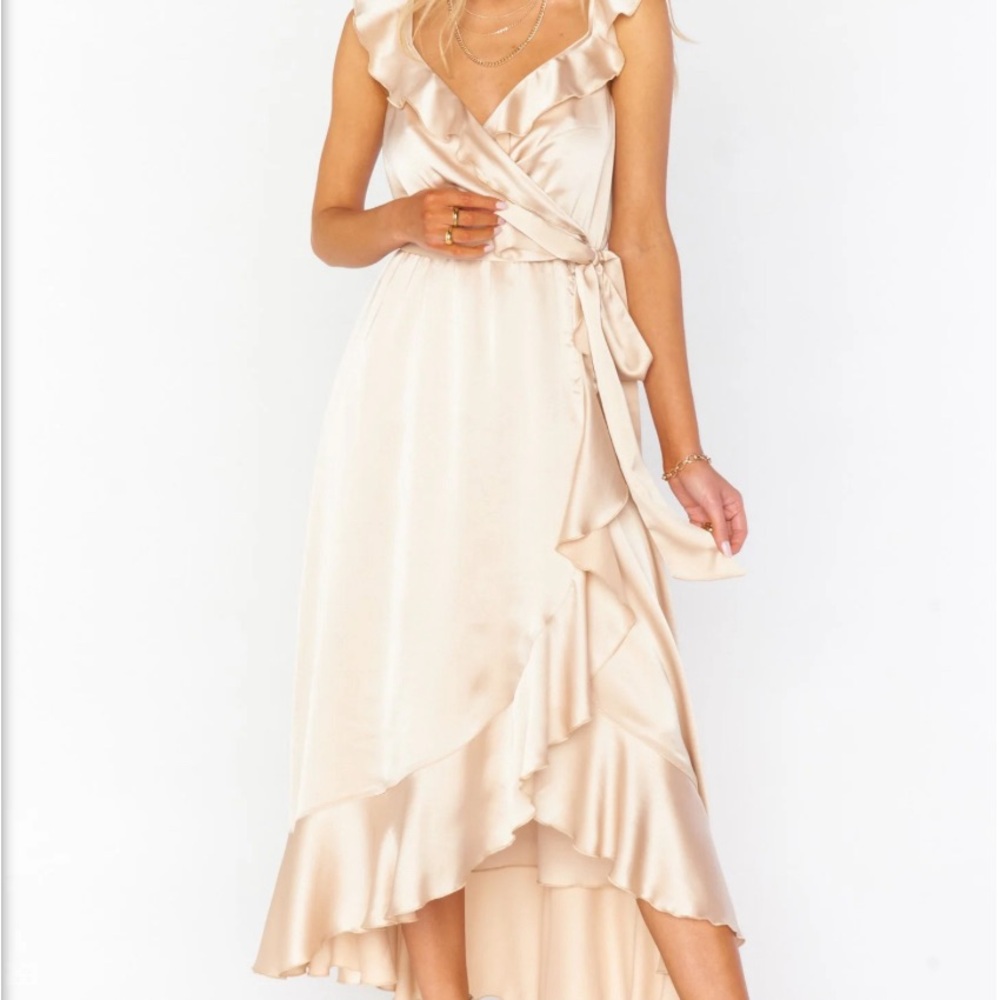 Show Me Your MuMu Samantha Wrap Dress
